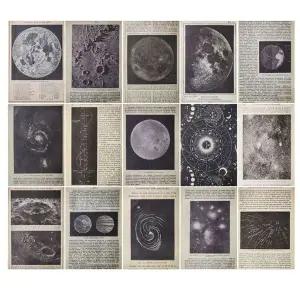 [골드스마일]사진배경지 촬영용 빈티지 배경지 밤하늘