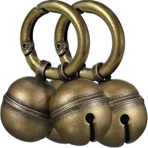 반려동물 추적을 위한 Chyobo 도그 벨 목걸이를 4개의 엑스트라 라우드 및 캣 퀵 클립이 있는 구리