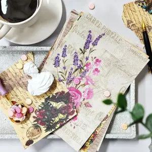 [골드스마일]꽃 다꾸 촬영용 배경지 빈티지 사진배경지