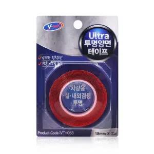 TBZ 다용도 투명 양면 테이프 18mmX2m