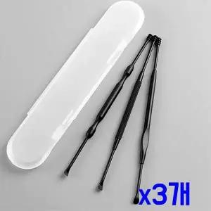 TBZ 양면 다용도 귀이개케이스 3p세트(블랙) x3개