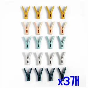 TBZ 빨래 톱니 디자인 강력 집게 20p세트 x3개