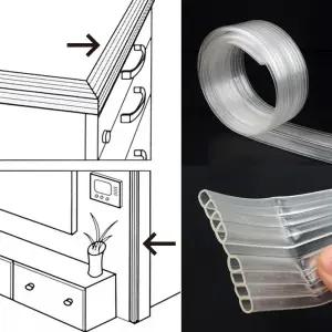 모서리 에어쿠션 1m 코너 유아안전 투명 안전보호대