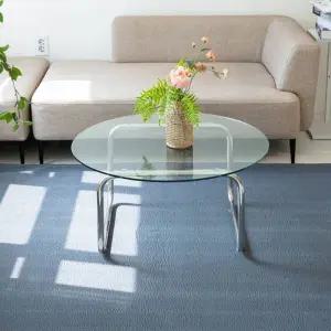 TBZ 시어서커 러그 모던 차콜 100x150cm