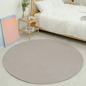 TBZ 또르르 방수러그 다이아 원형 그레이 150cm