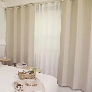 TBZ 상상 암막 커튼 바닐라 225x230cm 2개