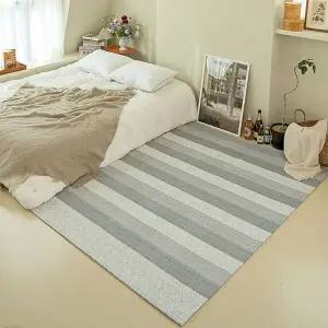 TBZ 또르르 방수러그 스프라이프 차콜 170x230cm