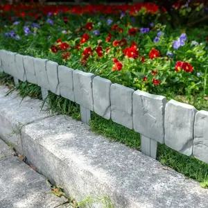 정원 꽃밭 울타리 블럭 펜스 경계 조경 디자인 10P