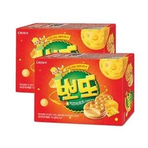 뽀또 치즈타르트 161g 2개 과자 묶음 간식 모음
