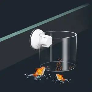 흡착식 먹이 급식기 어항용품 수족관 열대어 물고기키우기