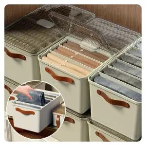 MY-M ETN탑캡파티션 의류스토리지 화이트(소형)