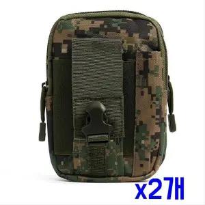 TBZ 허리벨트 보조 밀리터리 가방(밀리터리픽셀) x2개