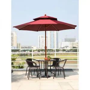 야외 파라솔 테이블 의자 접이식 세트 탁자 레저 테라스 정원