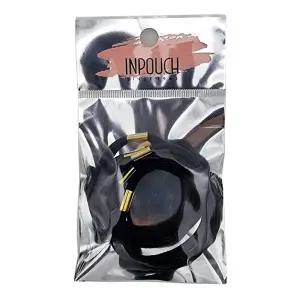 TBZ 베이직팁 머리끈 5p 블랙 헤어밴드 고무줄 컬러머리띠