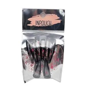 TBZ 검정 똑딱핀 10p 코팅똑딱삔 여성헤어핀 똑딱이핀