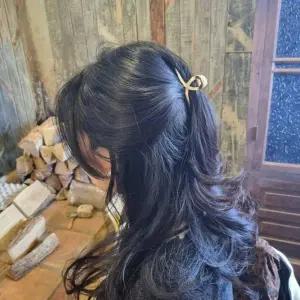 TBZ 메탈 반머리 집게핀 1개