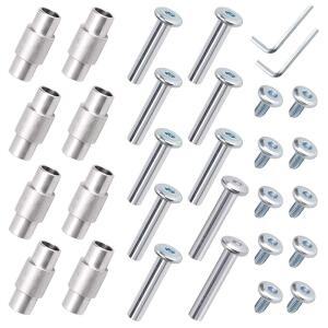 아직 깨어 있는 인라인 스케이트 액슬 교체 알루미늄 롤러 휠 교체, 베어링 스페이서, 합금 스페이서 나사 나사와 및 액세서리 렌치가