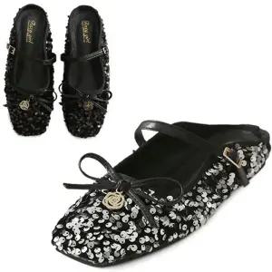 [카미엣뮤즈]스팽글 리본 블로퍼_KM24s128