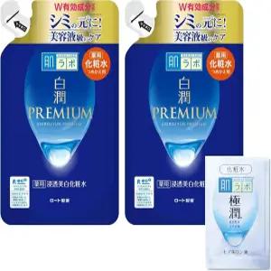 하다 라보 프리미엄 로션 리필 170mL x 2피스 세트 익스트림 수분 주머니 포함