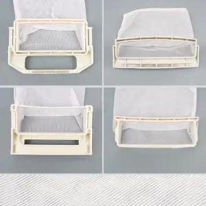 세탁기거름망 4P 삼성/엘지/대우 세탁 먼지망 그물망 세탁기거름망 먼지망