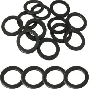스피드 베어링 성능 스케이트보드 트럭을 위한 MEOTOT 100pcs 워셔 액슬 링 8x11x12mm