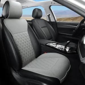 웨스트 라마 린넨 카시트 커버 통기성 및 소프트 프론트 프로텍터 유니버설 핏 90 자동차 SUV 트럭