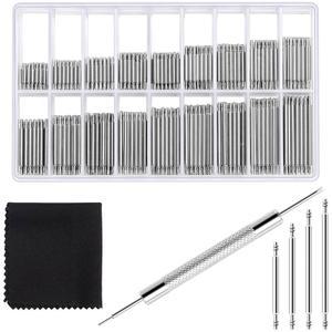 시계 수리 및 밴드 조정 교체를 8-25mm 360개 키트 도구가 포함된 스프링 위한 도구, 제거 핀 링크 AIQINHU 바 교체