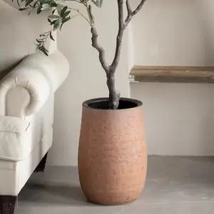 테라코타 화분 항아리 토분 분갈이 실내 식물 원형 야외