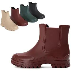 [카미엣뮤즈]첼시 레인부츠_KM24s082