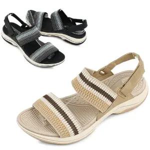 [카미엣뮤즈]엘라스틱 밴드 샌들_KM24s296