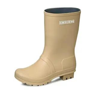 [카미엣뮤즈]미들 레인 부츠_KM24s315