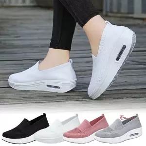 에어메쉬 슬립온 근무화 신발 간호화klm805