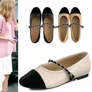 [카미엣뮤즈]체인 밴드 콤비 플랫_KM23s028