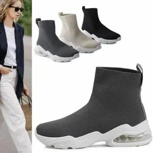 [카미엣뮤즈]삭스핏 어글리 앵클 부츠_KM22w042