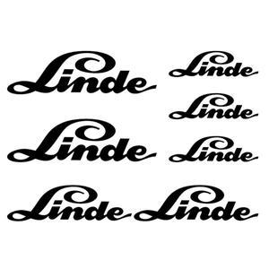 Linde 오래된 스티커 포크 지게차 용 7pcs
