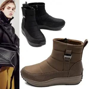 [카미엣뮤즈]패딩 숏 퍼 부츠_KM22w185