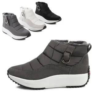 [카미엣뮤즈]패딩 숏 퍼 부츠_KM23w174