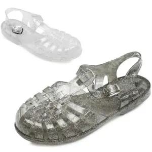 [카미엣뮤즈]글리터링 젤리 샌들_KM24s131