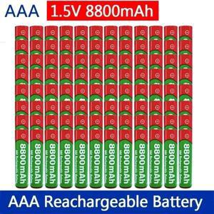 1.5V AAA 배터리 충전식 8800mAh Led 라이트 장난감 MP3 긴 수명  알카라인