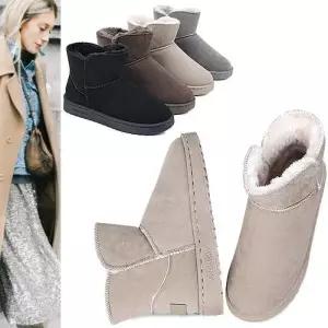 [카미엣뮤즈]옆트임 숏 퍼 부츠_KM22w179