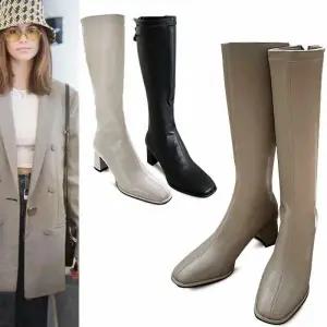 [카미엣뮤즈]스티치 롱 부츠_KM22w045