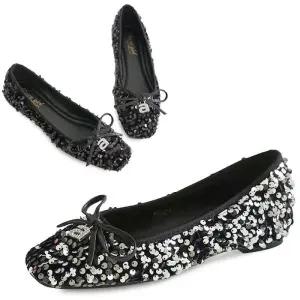 [카미엣뮤즈]스팽글 팬단트 플랫_KM24s125