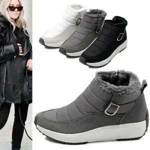 [카미엣뮤즈]패딩 퍼 하이탑_KM22w167