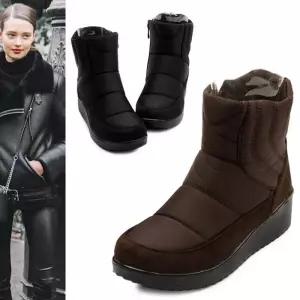 [카미엣뮤즈]웨지 패딩 부츠_KM22w237