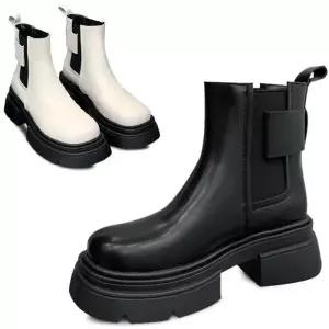 [카미엣뮤즈]키높이 첼시 부츠_KM23w025