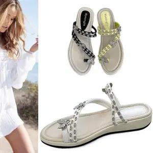 [카미엣뮤즈]나비 팬단트 플립플랍 슬리퍼_KM23s132