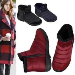 [카미엣뮤즈]패딩 숏 퍼 부츠_KM22w151