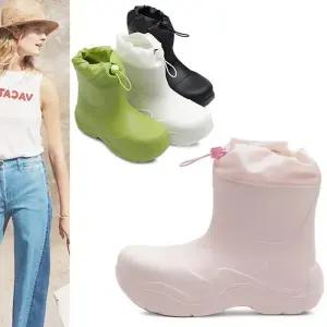 [카미엣뮤즈]스트링 숏 레인부츠_KM23s123