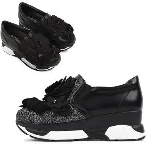 [카미엣뮤즈]코사지 키높이 슬립온_KM23w164