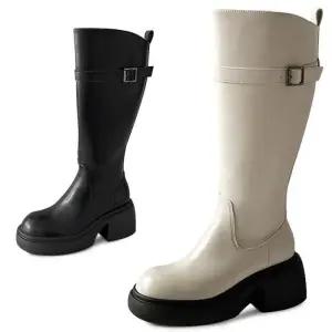 [카미엣뮤즈]키높이 롱 부츠_KM23w227